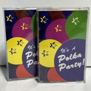 Set of 2 It's a Polka Party #1 & #2 Cassette Tapes